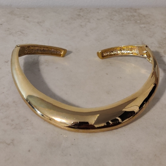 Vintage Oscar De La Renta Hinged Chocker Necklace - Picture 5 of 15